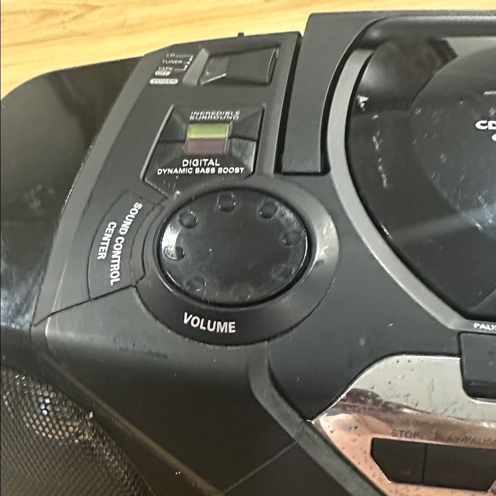 Vintage Philips AZ1574/17  CD Player/ Cassette Radio Portable Boombox Tested - Picture 8 of 17